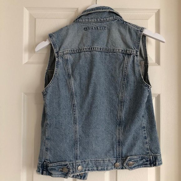 DKNY Vintage Denim Vest - Picture 2 of 4